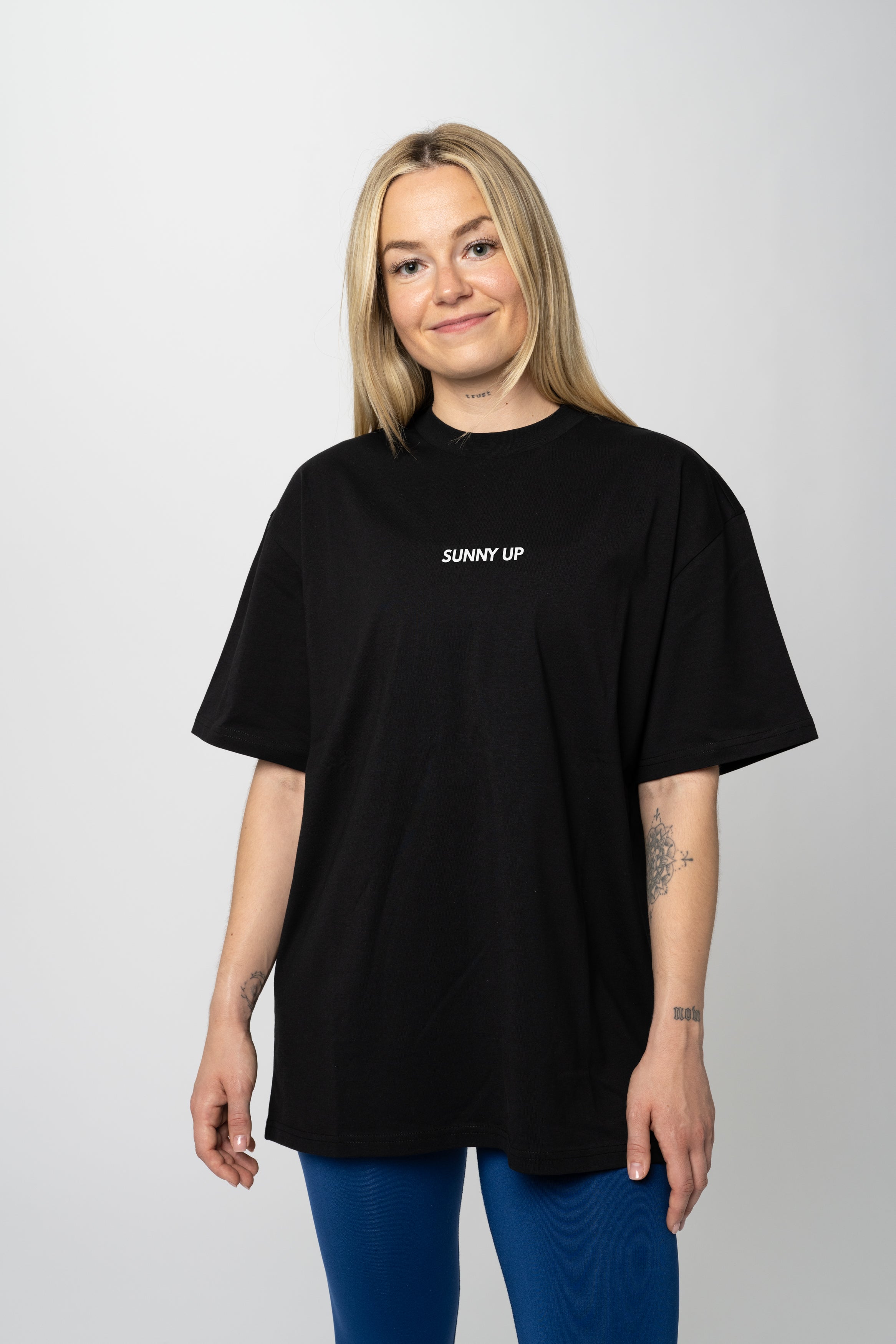 Turtle Oversized T-Shirt | Schwarz