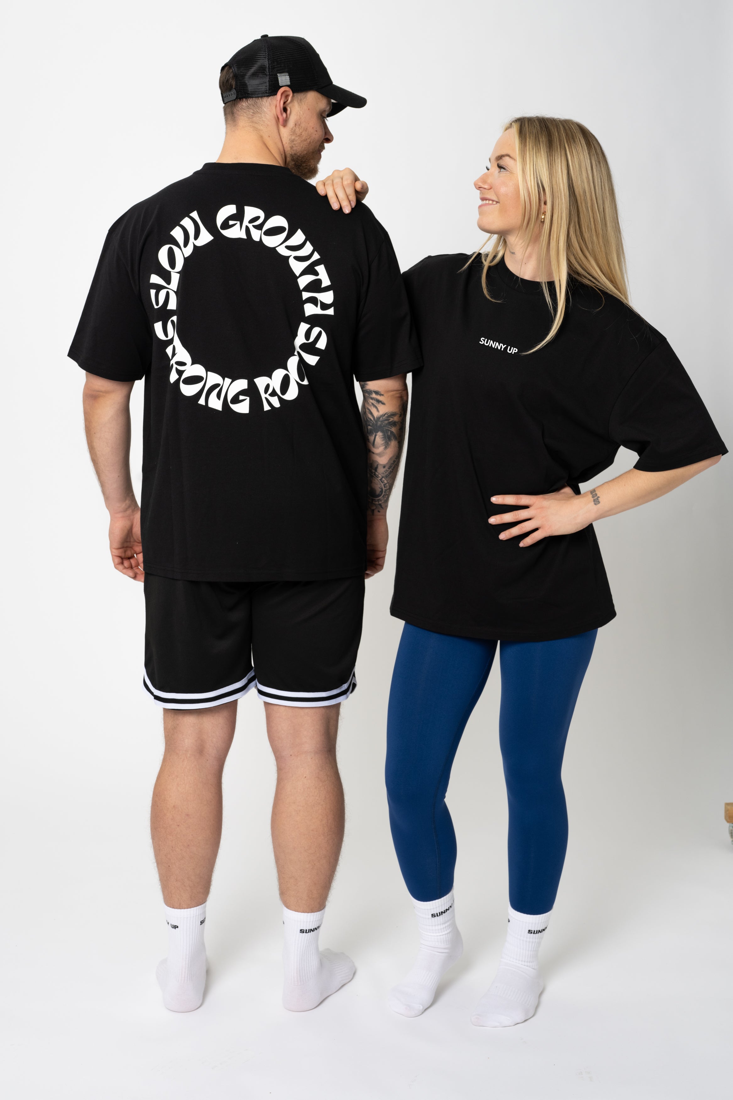 Turtle Oversized T-Shirt | Schwarz